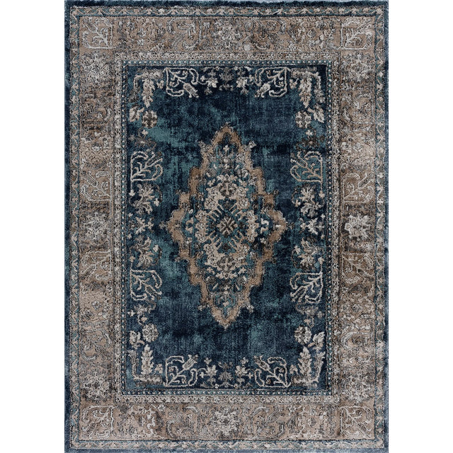 United Weavers Portsmouth Home Sky Blue Rug - front view