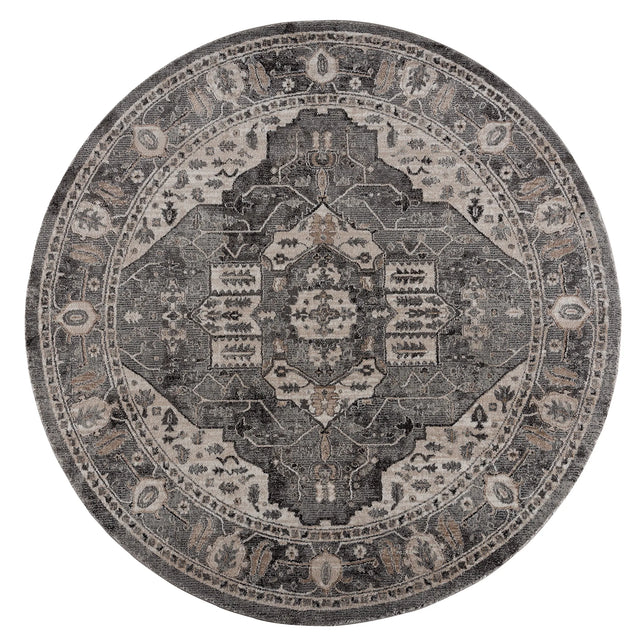United Weavers Portsmouth Originality Grey Rug - round front view