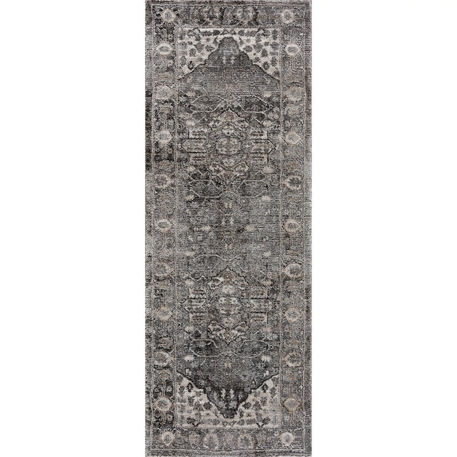 United Weavers Portsmouth Originality Grey Rug - runner front view