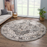 United Weavers Portsmouth Originality Grey Rug - round room scene