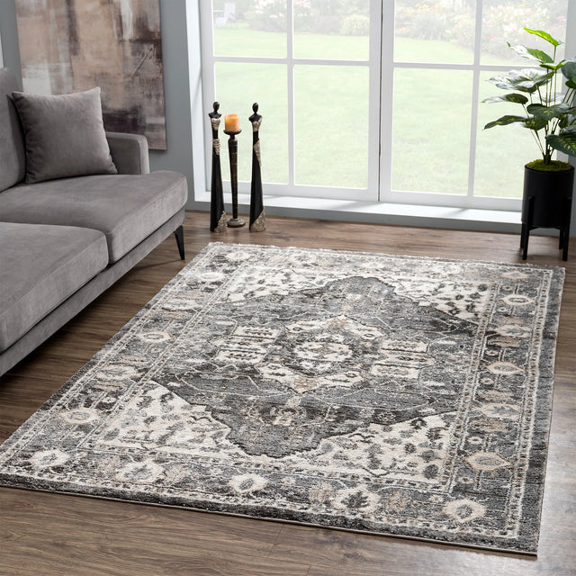 United Weavers Portsmouth Originality Grey Rug - room scene