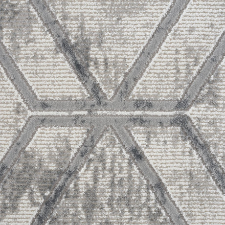 United Weavers Reserve Broadway Grey Rug - close-up detail