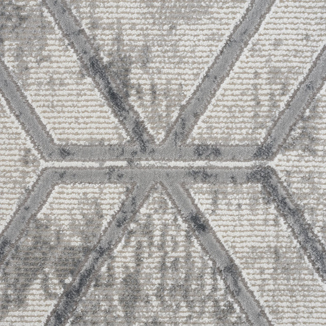 United Weavers Reserve Broadway Grey Rug - close-up detail