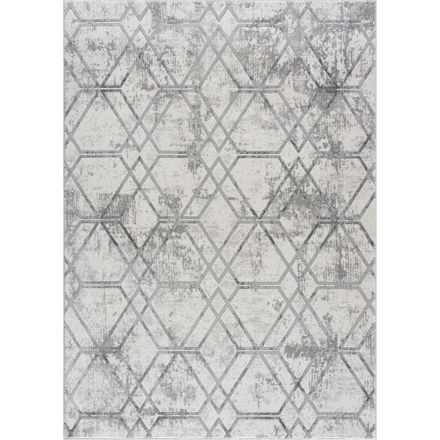 United Weavers Reserve Broadway Grey Rug - front view