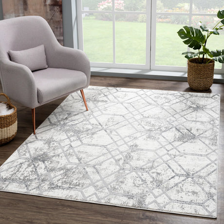 United Weavers Reserve Broadway Grey Rug - room scene
