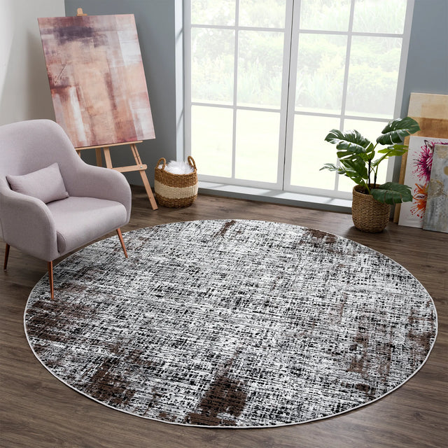 United Weavers Reserve Kelsey Multi Rug - round room scene