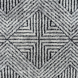 United Weavers Reserve La Luna Black Rug - close-up detail