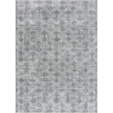 United Weavers Reserve La Luna Black Rug - front view