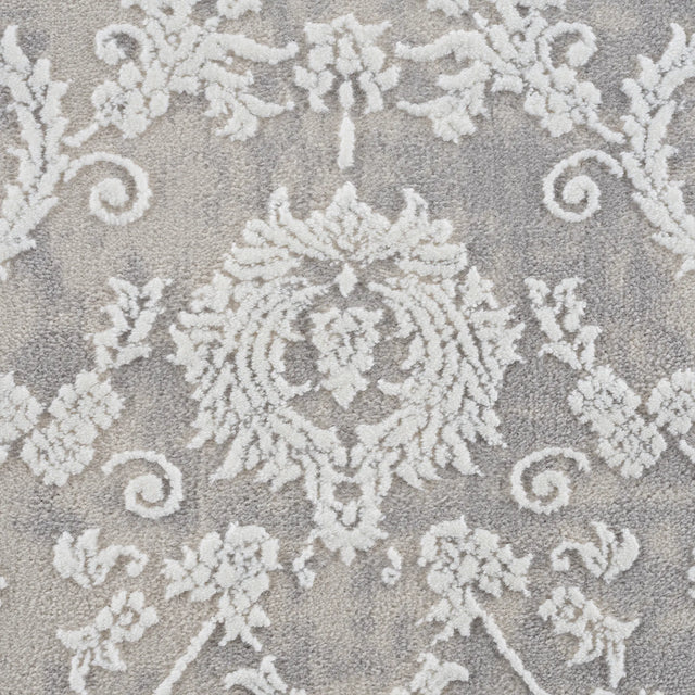 United Weavers Reserve Milestone Grey Rug - close-up detail