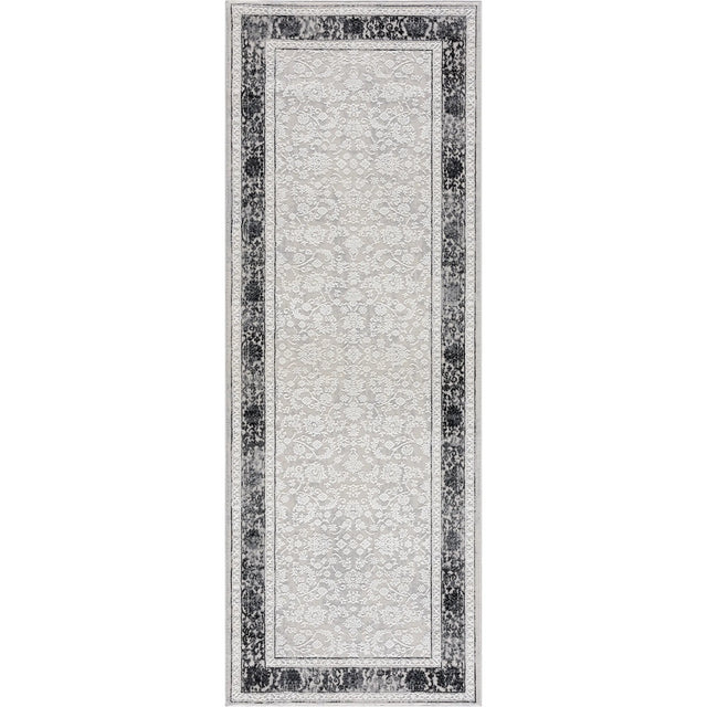 United Weavers Reserve Milestone Grey Rug - runner front view