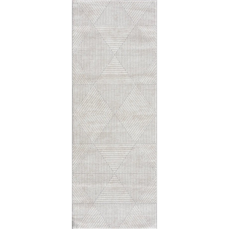 United Weavers Reserve Montana White Rug - runner front view
