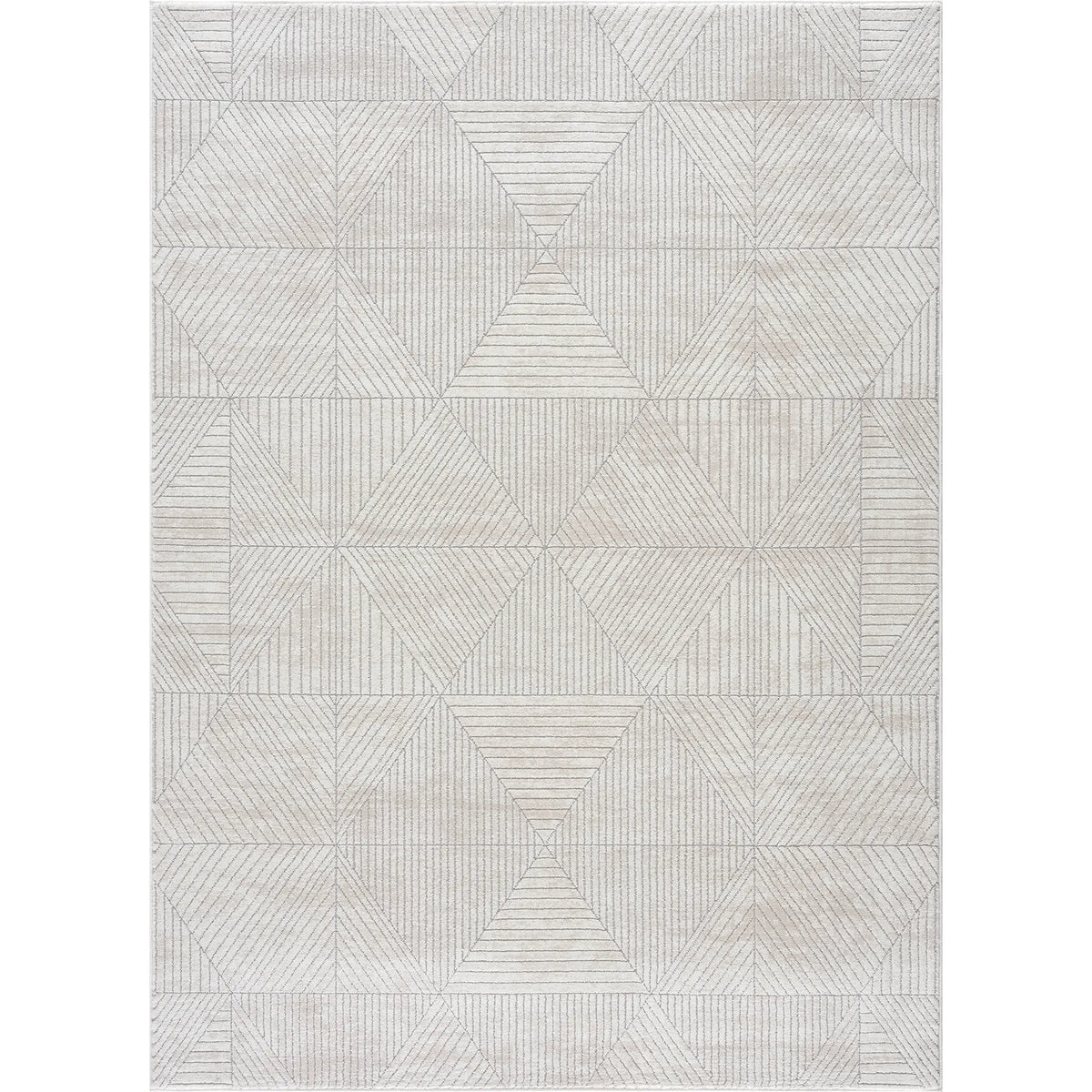 United Weavers Reserve Montana White Rug - front view