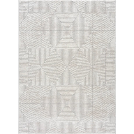 United Weavers Reserve Montana White Rug - front view