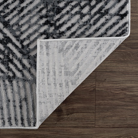 United Weavers Reserve Moodys Grey Rug - backing detail