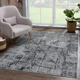 United Weavers Reserve Moodys Grey Rug - room scene