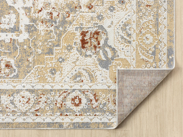 United Weavers Stratton Camry Beige Rug - backing detail