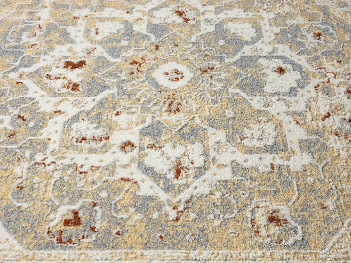 United Weavers Stratton Camry Beige Rug - close-up detail
