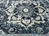 United Weavers Stratton Camry Blue Rug - close-up detail