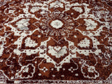 United Weavers Stratton Camry Burgundy Rug - close-up detail