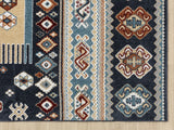 United Weavers Stratton Denali Navy Rug - angle view
