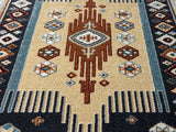 United Weavers Stratton Denali Navy Rug - close-up detail