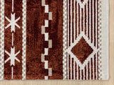 United Weavers Stratton Orchard Burgundy Rug - angle view