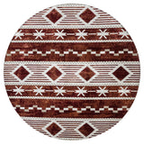 United Weavers Stratton Orchard Burgundy Rug - round front view
