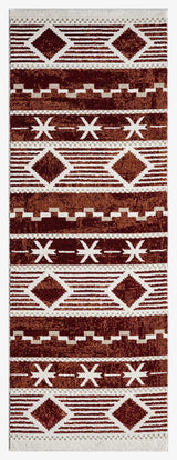 United Weavers Stratton Orchard Burgundy Rug - runner front view