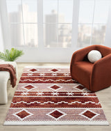 United Weavers Stratton Orchard Burgundy Rug - room scene