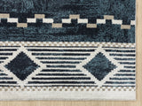 United Weavers Stratton Orchard Navy Rug - angle view