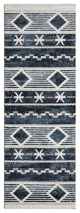 United Weavers Stratton Orchard Navy Rug - runner front view