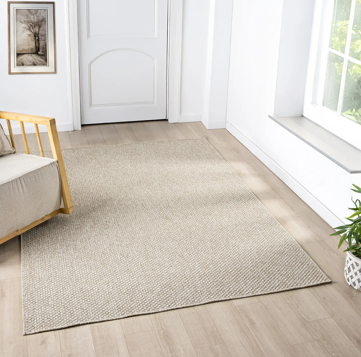 United Weavers Terrace Sunlit Dunes Taupe Rug - room scene
