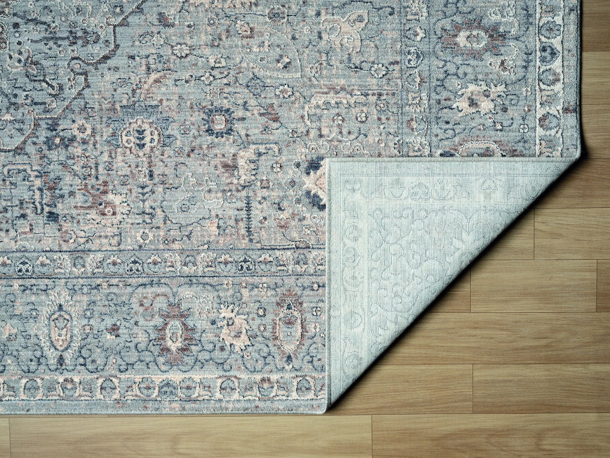 United Weavers Armada Clermont Blue Rug - backing detail