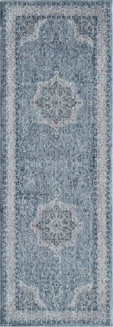 United Weavers Armada Enterprise Blue Rug - runner front view