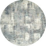 United Weavers Armada Mayflower Grey Rug - round front view