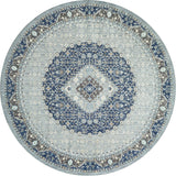 United Weavers Armada Sirius Blue Rug - round front view