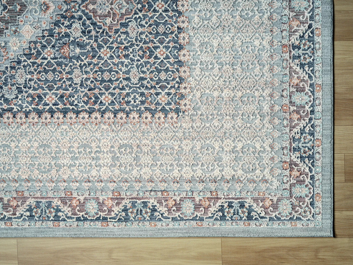 United Weavers Armada Sirius Blue Rug - angle view