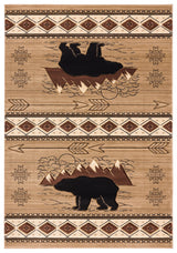 United Weavers Cottage Timberland Beige Rug - front view