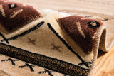United Weavers Cottage Timberland Beige Rug - side close-up detail