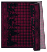 United Weavers Highlands Woodland Red Rug - backing detail