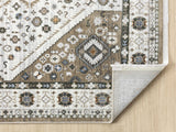 United Weavers Hudson Joy Cream Rug - backing detail