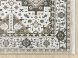 United Weavers Hudson Magi Cream Rug - angle view
