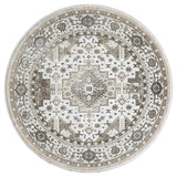 United Weavers Hudson Magi Cream Rug - round front view