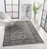 United Weavers Hudson Magi Grey Rug - room scene