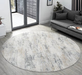 United Weavers Lexington Lady Grey Rug - round room scene