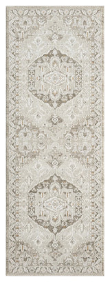 United Weavers Lexington Lily Beige Rug - runner front view