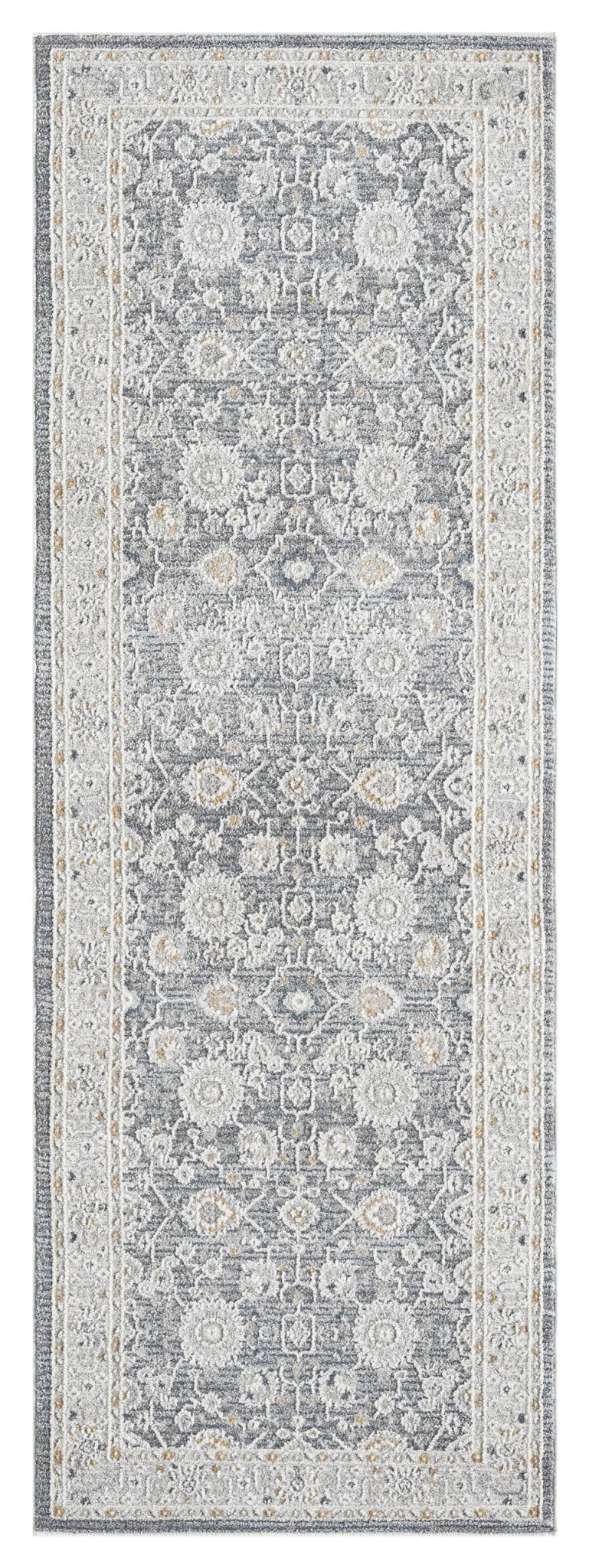 United Weavers Lexington Rosebud Grey Rug - runner front view