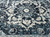 United Weavers Stratton Camry Blue Rug - close-up detail