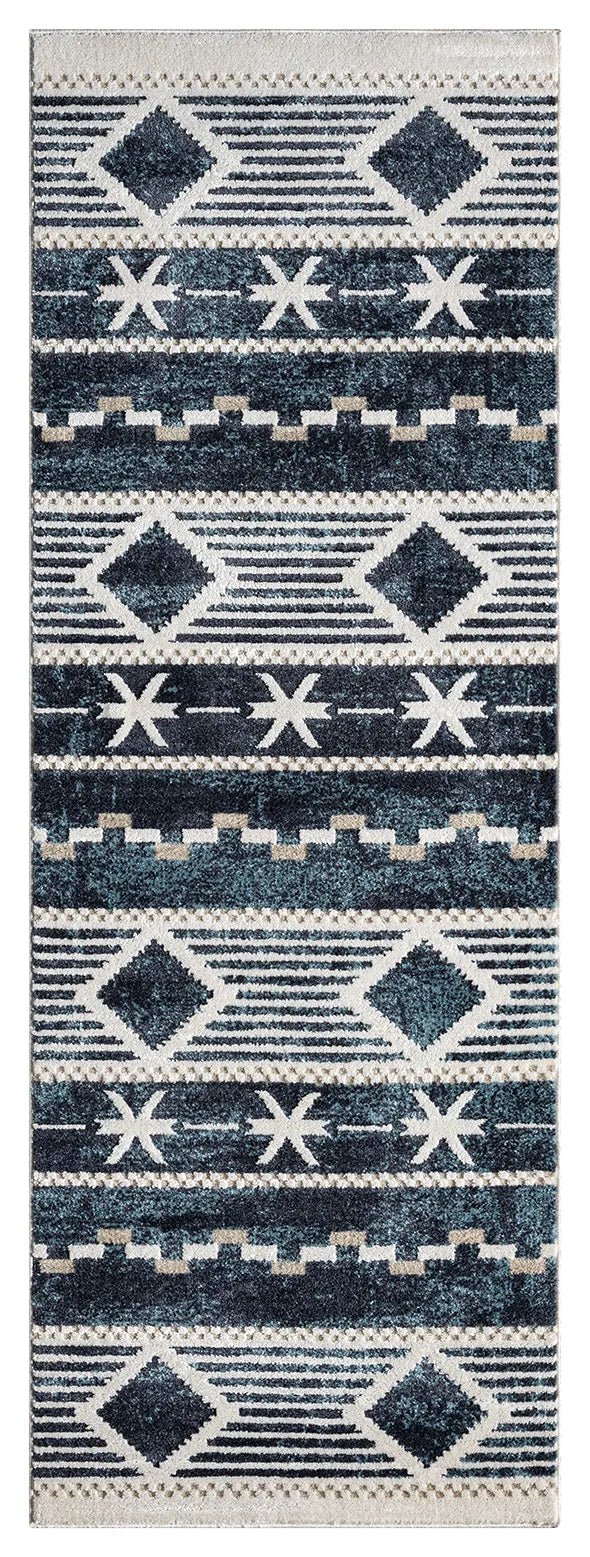 United Weavers Stratton Orchard Navy Rug - runner front view
