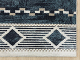 United Weavers Stratton Orchard Navy Rug - angle view